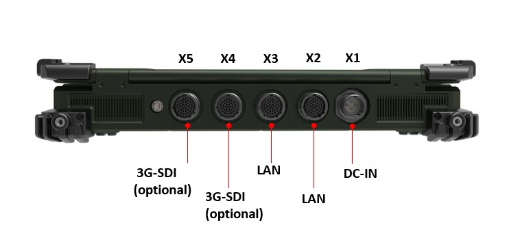X7-Pro 노트북 밀리터리 D38999 포트